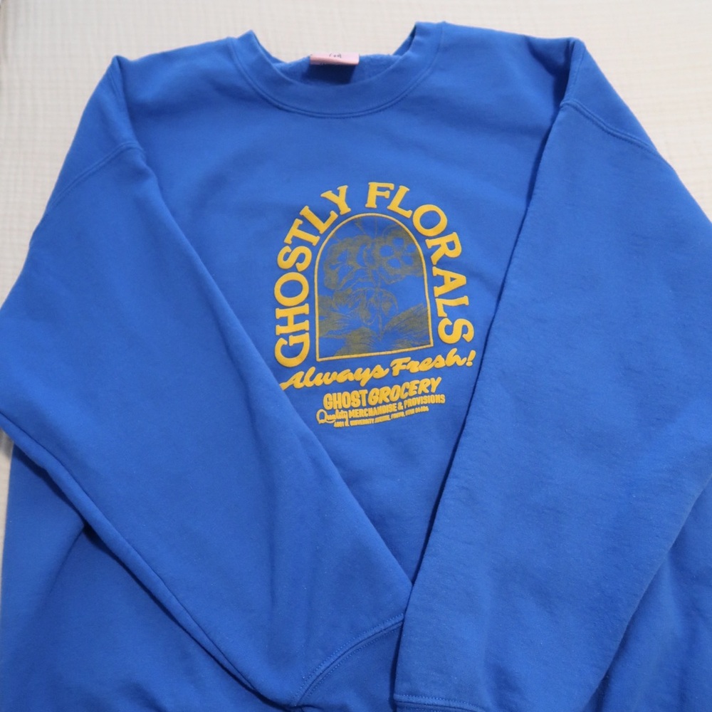 Lonely Ghost Blue Sweatshirt